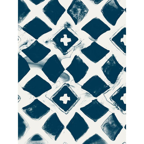 Monochrome Signals III White Modern Wood Framed Art Print by Vess, June Erica