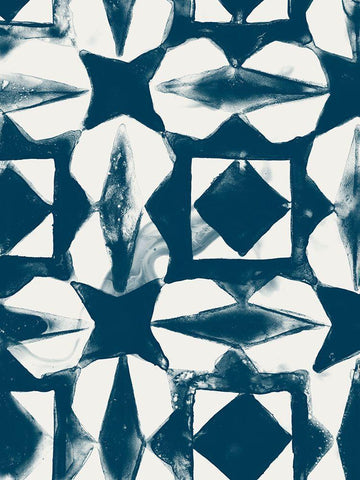 Monochrome Signals VI Black Ornate Wood Framed Art Print with Double Matting by Vess, June Erica