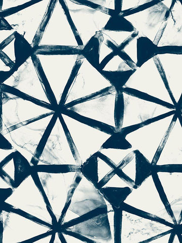 Monochrome Signals VIII Black Ornate Wood Framed Art Print with Double Matting by Vess, June Erica