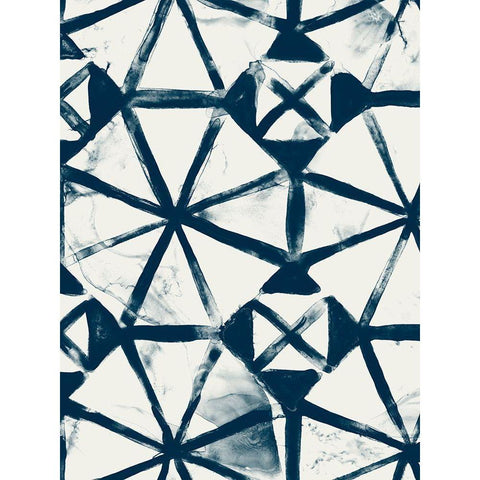 Monochrome Signals VIII Black Modern Wood Framed Art Print by Vess, June Erica