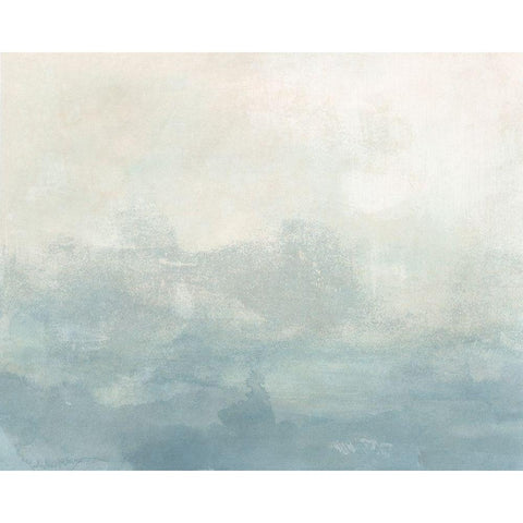 Tone Scape II Black Modern Wood Framed Art Print by Vess, June Erica