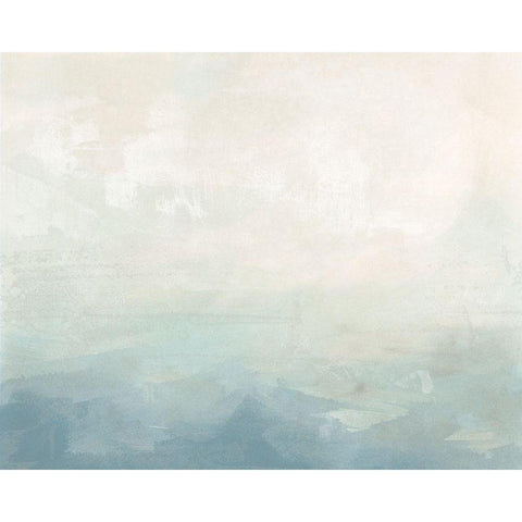 Tone Scape III Black Modern Wood Framed Art Print with Double Matting by Vess, June Erica