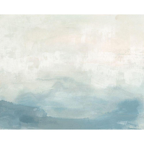 Tone Scape IV White Modern Wood Framed Art Print by Vess, June Erica