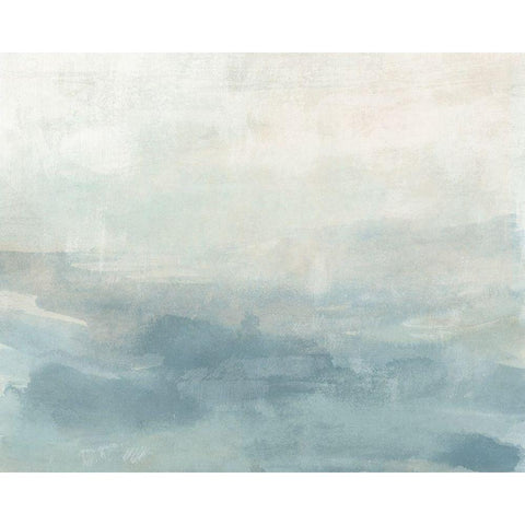 Tone Scape V Black Modern Wood Framed Art Print by Vess, June Erica