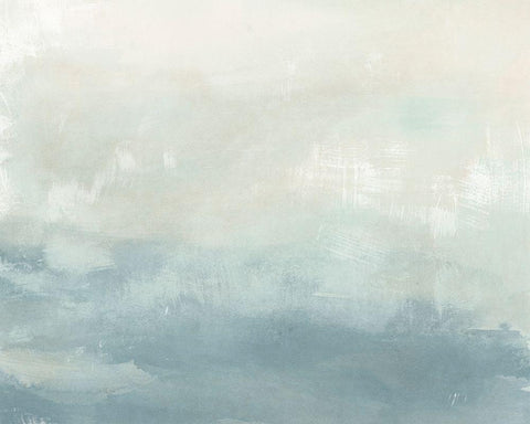 Tone Scape VI White Modern Wood Framed Art Print with Double Matting by Vess, June Erica