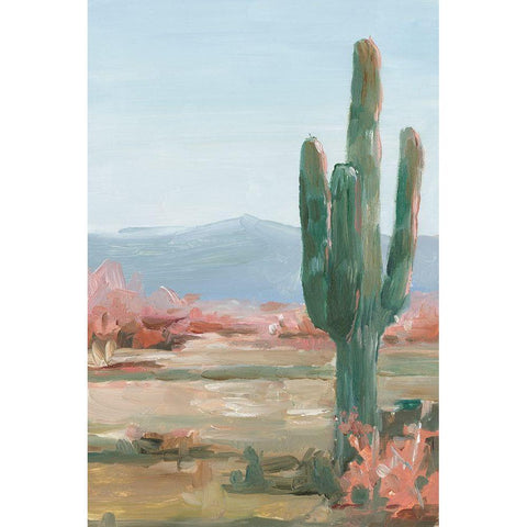 Saguaro Cactus Study II Black Modern Wood Framed Art Print with Double Matting by Harper, Ethan