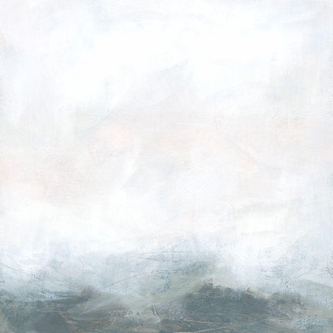 Tactile Fog I Black Modern Wood Framed Art Print with Double Matting by Vess, June Erica