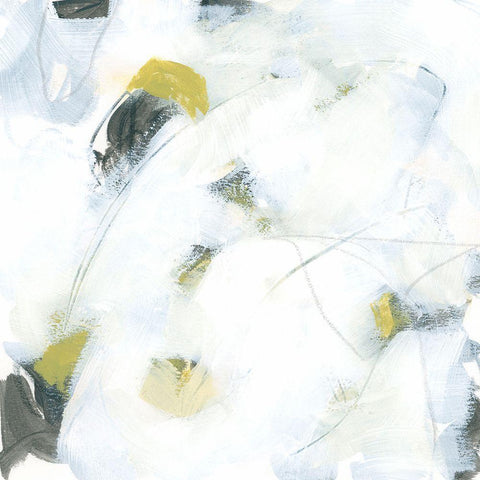 Citron Mix VI Black Modern Wood Framed Art Print by Vess, June Erica