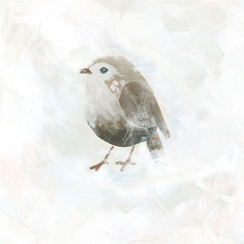 Feathered Fresco IV Black Modern Wood Framed Art Print with Double Matting by Vess, June Erica