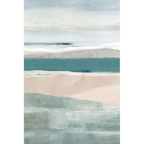 Allonby III White Modern Wood Framed Art Print by Kouta, Flora