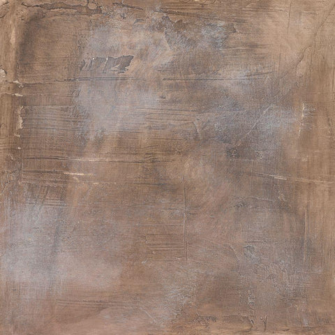 Subtle Confusion II White Modern Wood Framed Art Print with Double Matting by Moore, Regina
