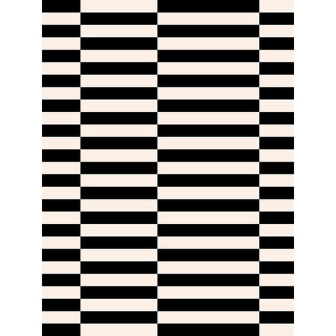 Zip Zap I White Modern Wood Framed Art Print by Green, Jacob
