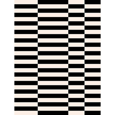 Zip Zap II Black Modern Wood Framed Art Print by Green, Jacob