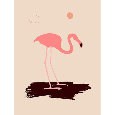 Native Floridian II White Modern Wood Framed Art Print by Green, Jacob