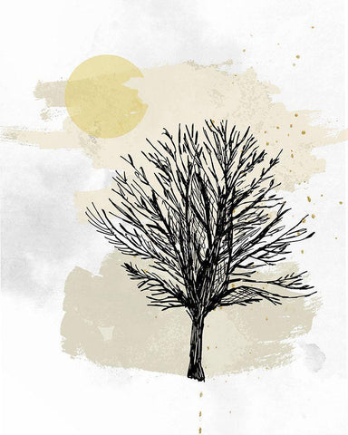 The Nook I White Modern Wood Framed Art Print with Double Matting by Smith, Karen