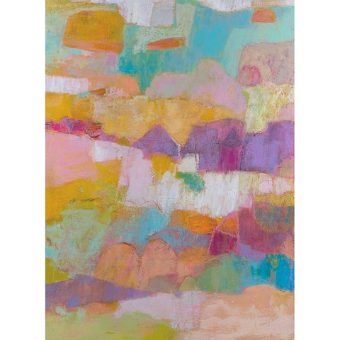 Kindill I White Modern Wood Framed Art Print by Jachimiec, Sue