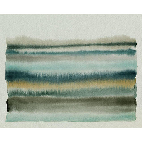 Shone Shore II Black Modern Wood Framed Art Print by Popp, Grace