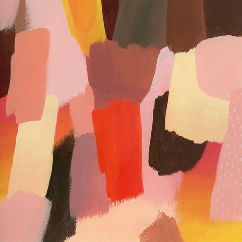 Cherry Cola I Black Modern Wood Framed Art Print with Double Matting by Popp, Grace