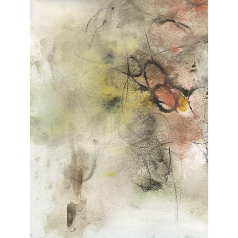 Soft Inspiration III White Modern Wood Framed Art Print by Combs, Joyce