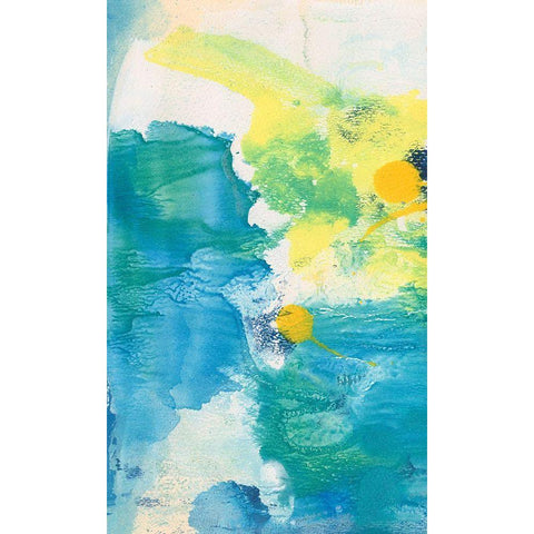 Early Dream II White Modern Wood Framed Art Print by Combs, Joyce