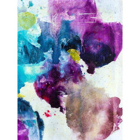 Dreaming II Black Modern Wood Framed Art Print with Double Matting by Combs, Joyce