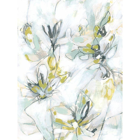 Glacier Garden I Gold Ornate Wood Framed Art Print with Double Matting by Vess, June Erica