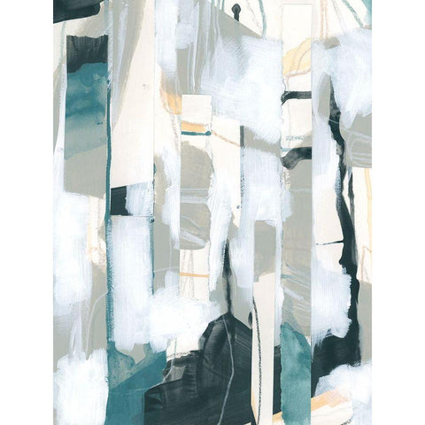 Sea Cavern Strata I Gold Ornate Wood Framed Art Print with Double Matting by Vess, June Erica