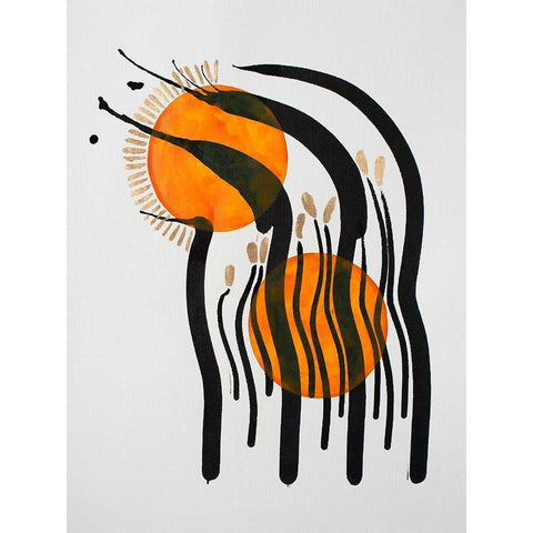 You Shouldnt Have Black Modern Wood Framed Art Print by Gianni, Katie