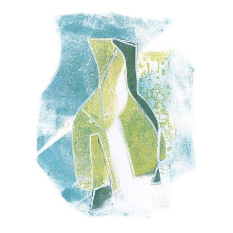 Jubilee Jugs III White Modern Wood Framed Art Print by Combs, Joyce