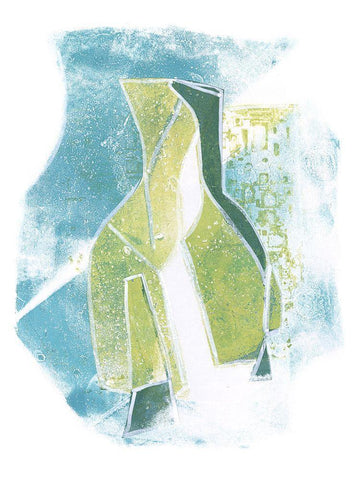 Jubilee Jugs III Black Ornate Wood Framed Art Print with Double Matting by Combs, Joyce