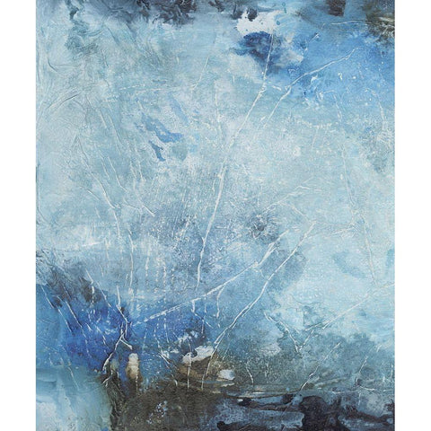Coastal Seas III Gold Ornate Wood Framed Art Print with Double Matting by Combs, Joyce