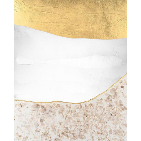 Whitestone II Black Modern Wood Framed Art Print by Lam, Vanna