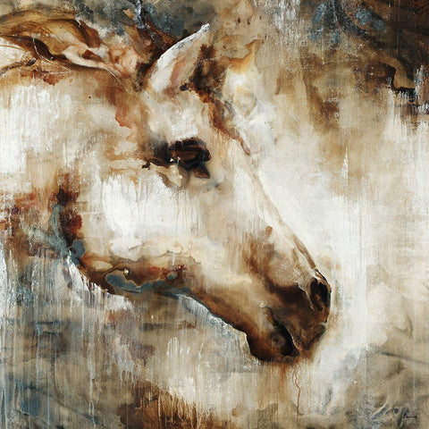 White Light White Modern Wood Framed Art Print by Edmunds, Sydney