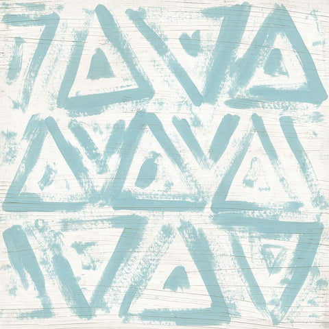 Decorative Signals I Gold Ornate Wood Framed Art Print with Double Matting by Vess, June Erica