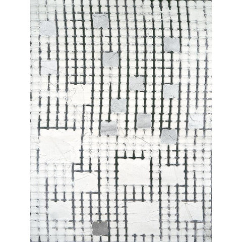 Gossamer I White Modern Wood Framed Art Print by Lam, Vanna