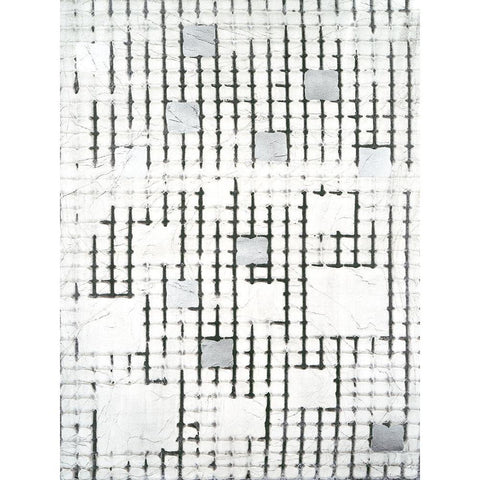 Gossamer II Black Modern Wood Framed Art Print by Lam, Vanna