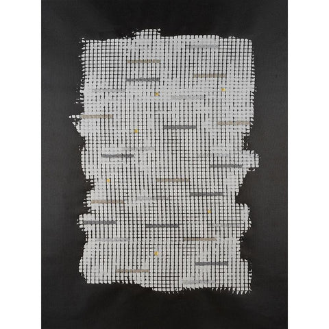 Bits And Bytes I White Modern Wood Framed Art Print by Willett, Michael