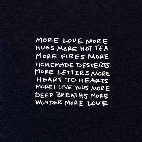 More Love I Black Modern Wood Framed Art Print by Sizemore, Natalie