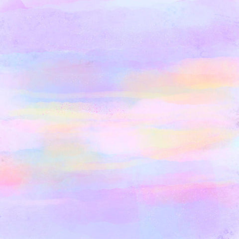 Pastel Dreams II White Modern Wood Framed Art Print by Sizemore, Natalie