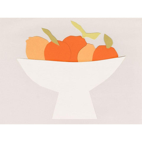 Sumo Citrus I Gold Ornate Wood Framed Art Print with Double Matting by Sizemore, Natalie