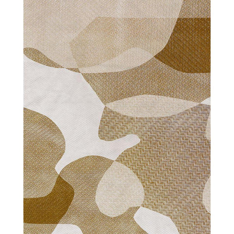 Texture Desert I White Modern Wood Framed Art Print by Sizemore, Natalie