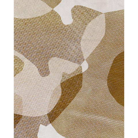 Texture Desert II White Modern Wood Framed Art Print by Sizemore, Natalie