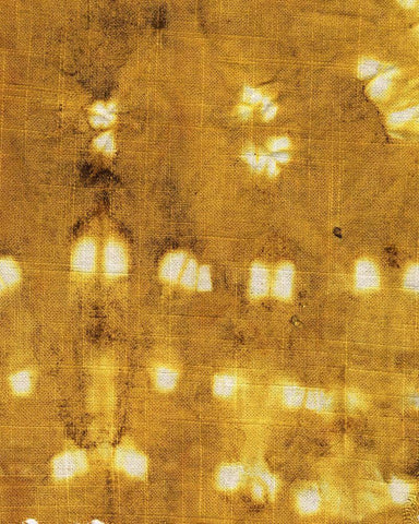 Turmeric Sunrise I White Modern Wood Framed Art Print with Double Matting by Sizemore, Natalie