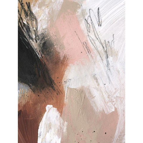 Unbleached Neutrals I Gold Ornate Wood Framed Art Print with Double Matting by Parker, Jennifer Paxton