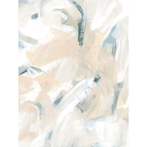 Sandstone Engraving II Black Modern Wood Framed Art Print with Double Matting by Vess, June Erica