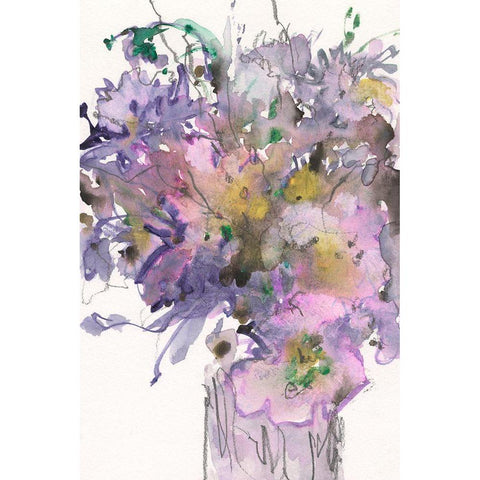 All that Glitters I Black Modern Wood Framed Art Print with Double Matting by Dixon, Samuel