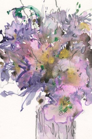 All that Glitters I Black Ornate Wood Framed Art Print with Double Matting by Dixon, Samuel