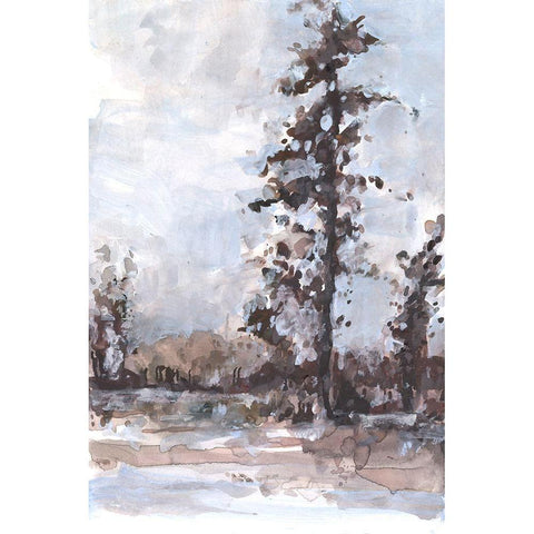 Vintage Tree Moment II Gold Ornate Wood Framed Art Print with Double Matting by Dixon, Samuel