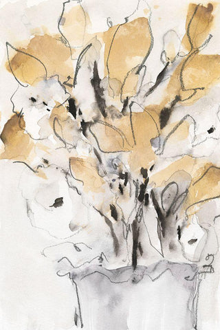 Seasonal Gatherings I Black Ornate Wood Framed Art Print with Double Matting by Dixon, Samuel