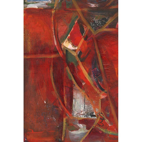 City Life II Black Modern Wood Framed Art Print by Combs, Joyce